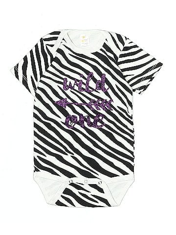 Laughing Giraffe Short Sleeve Onesie (view 1)