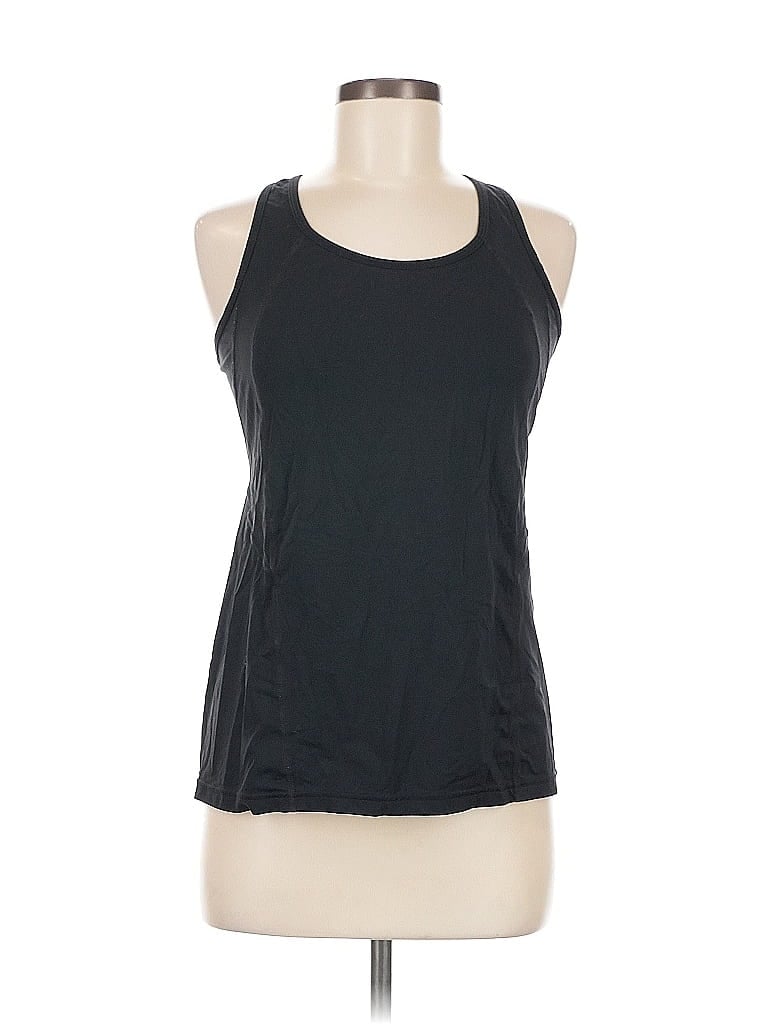 Pre-owned Gap Fit Active Tank Top In Black