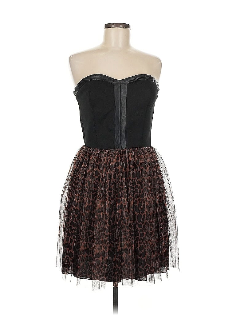 Pre-owned Silvian Heach Cocktail Dress In Black