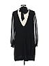 Stile Benetton 100% Polyester Black Cocktail Dress Size L - photo 2