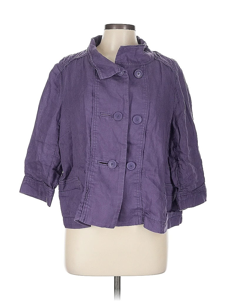 COLDWATER CREEK Pre-owned Jacket In Purple