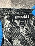 Express 100% Polyester Metallic Silver Short Sleeve Blouse Size S - photo 7