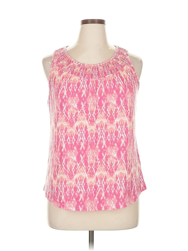 Pre-owned Sonoma Life + Style Sleeveless Blouse In Pink