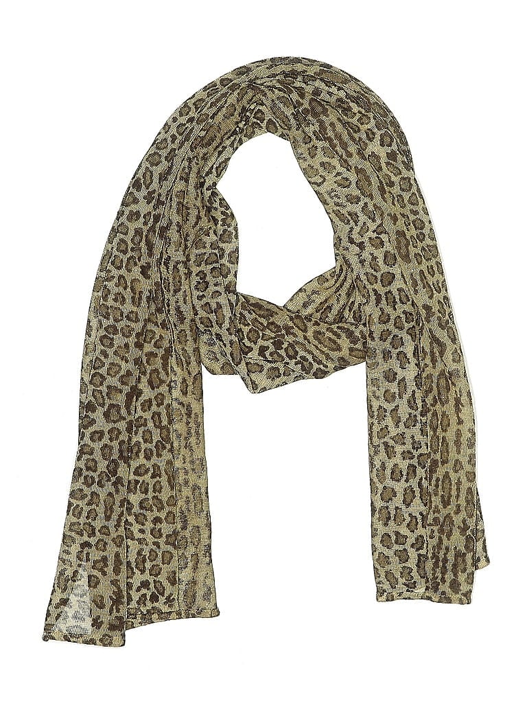 Pre-owned Unbranded Scarf In Brown