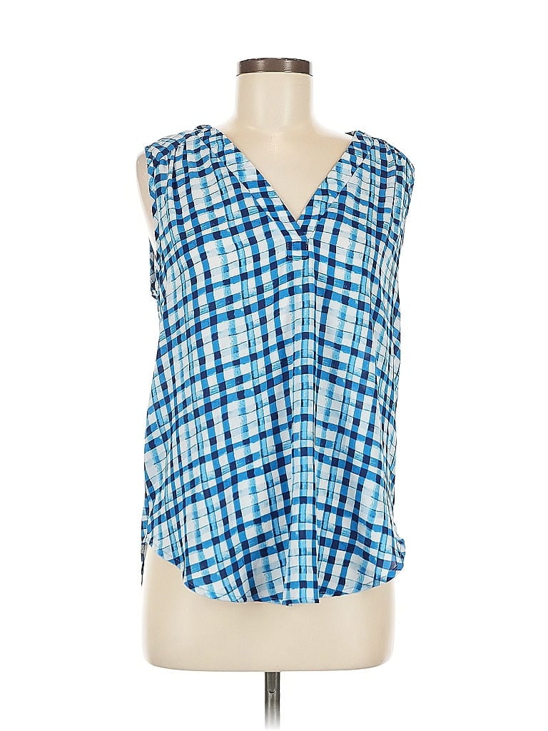 41HAWTHORN Pre-owned Sleeveless Blouse In Blue