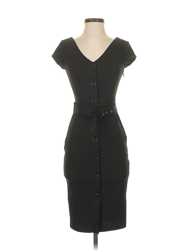 Pre-owned Express Casual Dress In Black