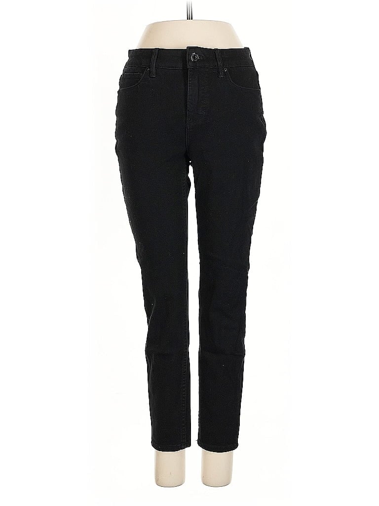 Pre-owned White House Black Market Jeans In Black