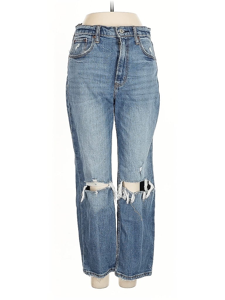Pre-owned Abercrombie & Fitch Jeans In Blue
