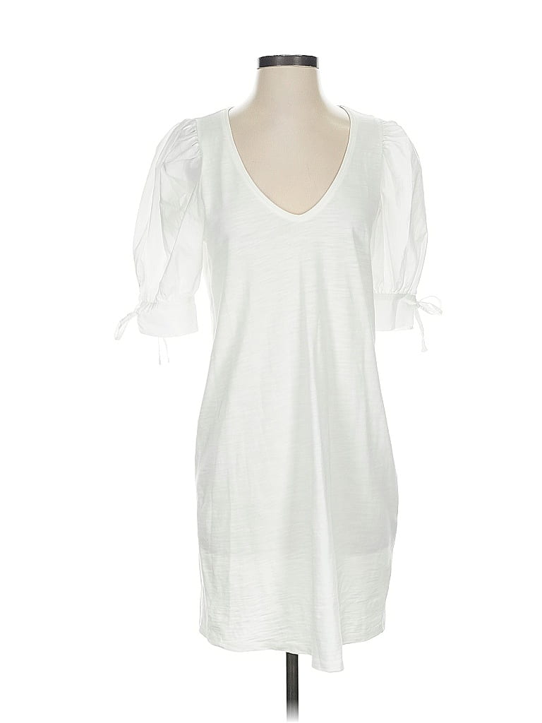 Pre-owned Nation Ltd Casual Dress In White