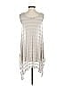 bryn WALKER Silver Sleeveless Top Size S - photo 2