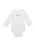 Just One You Made by Carter's Silver Long Sleeve Onesie 6-9 MO / 9 MO - photo 1