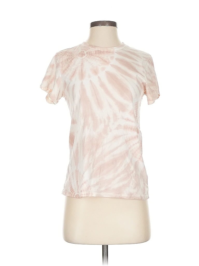 Pre-owned Splendid Short Sleeve T-shirt In Pink
