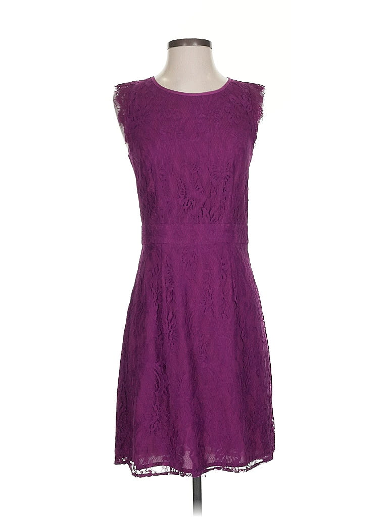 Pre-owned Brixon Ivy Cocktail Dress In Purple