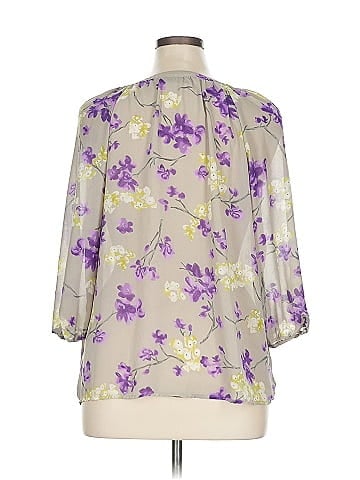 Apt. 9 3/4 Sleeve Blouse (view 2)