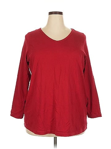 Woman Within 3/4 Sleeve T-Shirt (view 1)