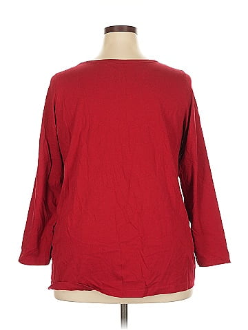 Woman Within 3/4 Sleeve T-Shirt (view 2)