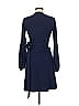 Eva Franco Solid Blue Casual Dress Size 6 - photo 3