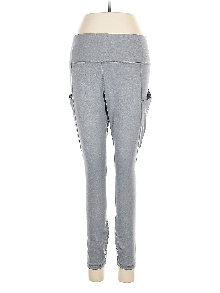 Pre-owned Athleta Active Pants In Gray