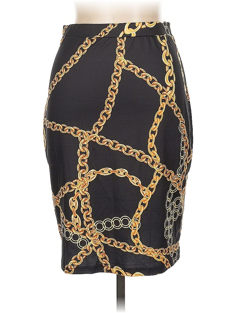 Pre-owned Unbranded Casual Skirt In Black