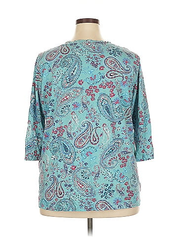Woman Within 3/4 Sleeve T-Shirt (view 2)