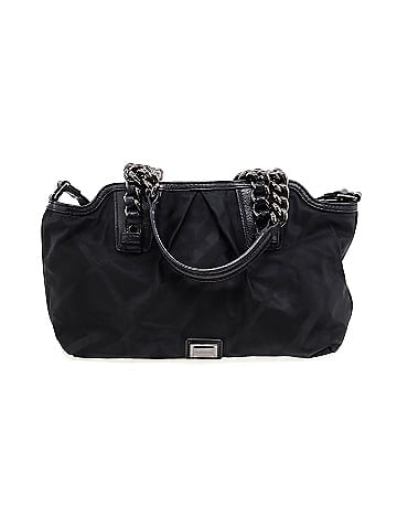 Burberry Nylon Tonal Check Torbitt Satchel (view 1)