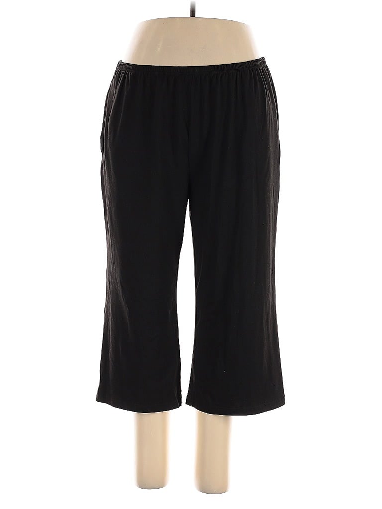 Pre-owned Ekouaer Casual Pants In Black