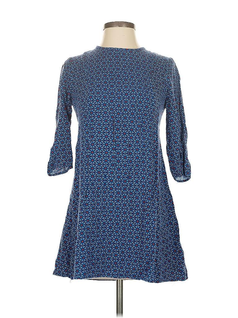 Pre-owned As U Wish Casual Dress In Blue