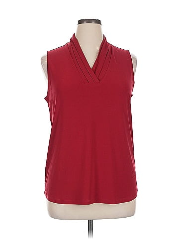 Anne Klein Sleeveless Blouse (view 1)