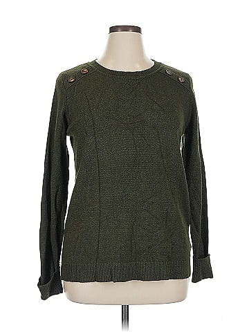 Pink Clover Pullover Sweater (view 1)