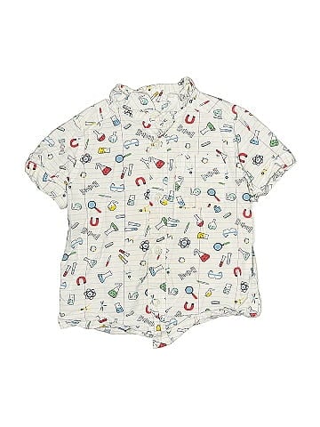 The Children's Place Short Sleeve Button-Down Shirt (view 1)