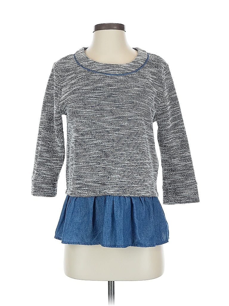 Pre-owned Thml Pullover Sweater In Gray