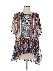 Logo By Lori Goldstein Short Sleeve Blouse