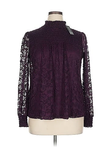 Cable & Gauge Long Sleeve Blouse (view 1)