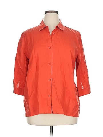 Coldwater Creek 3/4 Sleeve Button-Down Shirt (view 1)