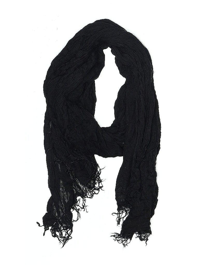 Pre-owned Unbranded Scarf In Black