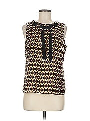 An Original Milly Of New York Sleeveless Silk Top