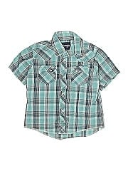 Wrangler Jeans Co Short Sleeve Button Down Shirt
