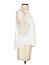 Koral White Sleeveless T-Shirt Size S - photo 3