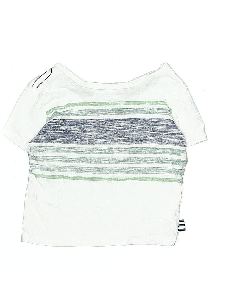 Pre-owned Splendid Babies' Short Sleeve T-shirt In White