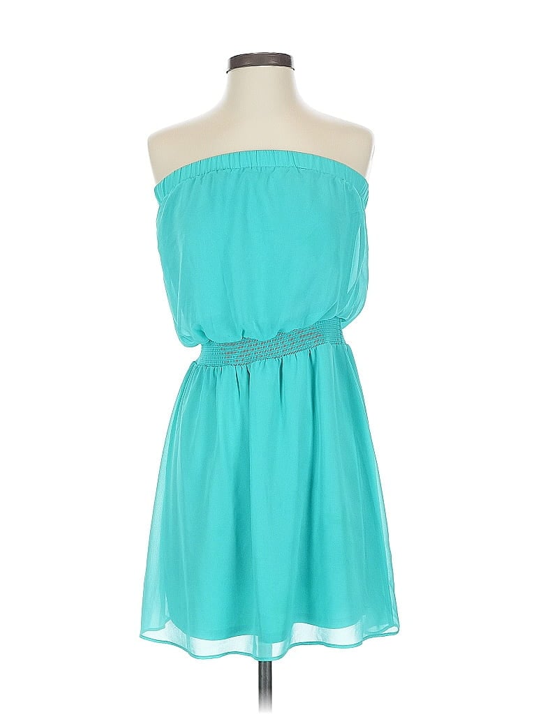 Pre-owned Express Cocktail Dress In Blue