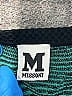 M Missoni Chevron-herringbone Teal Blue Casual Dress Size S (estimated) - photo 7