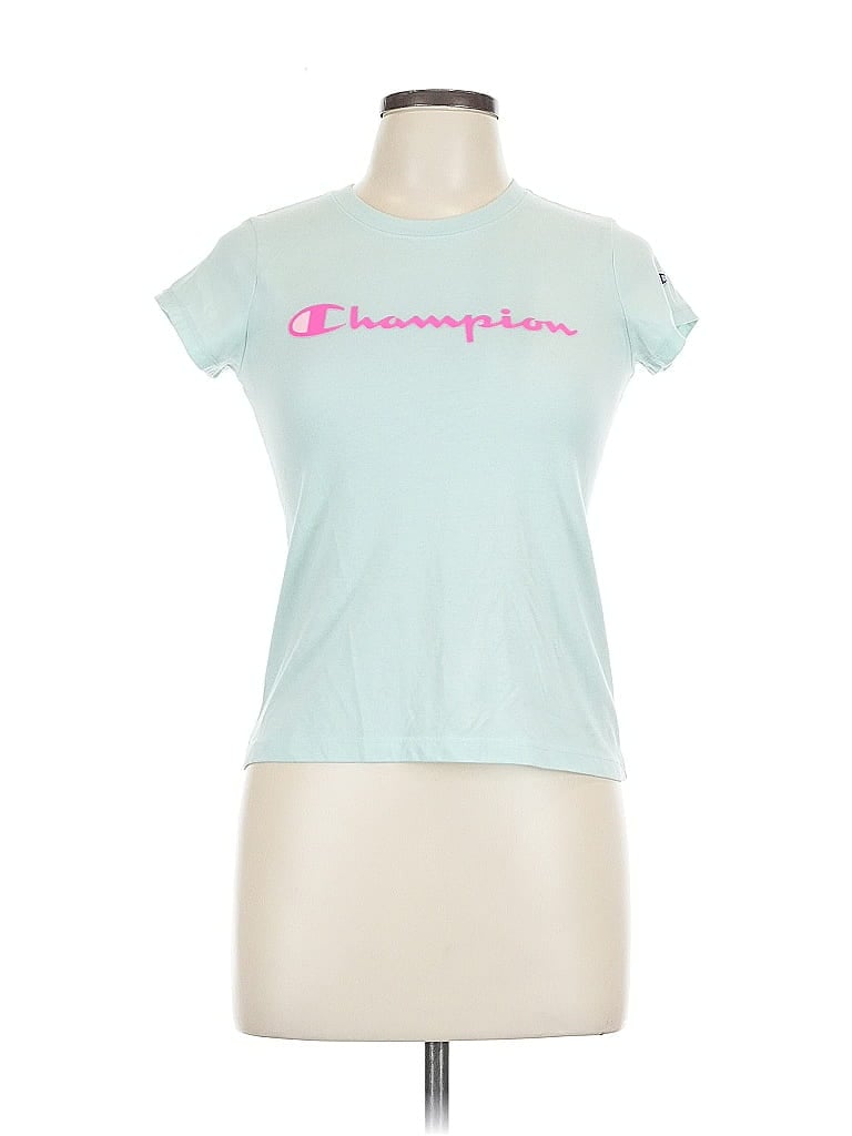 Click to view more detailed imagery on our partner's website Pre-owned Champion Short Sleeve T-shirt In Blue