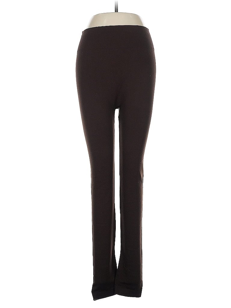 Pre-owned Leggings Depot Active Pants In Brown