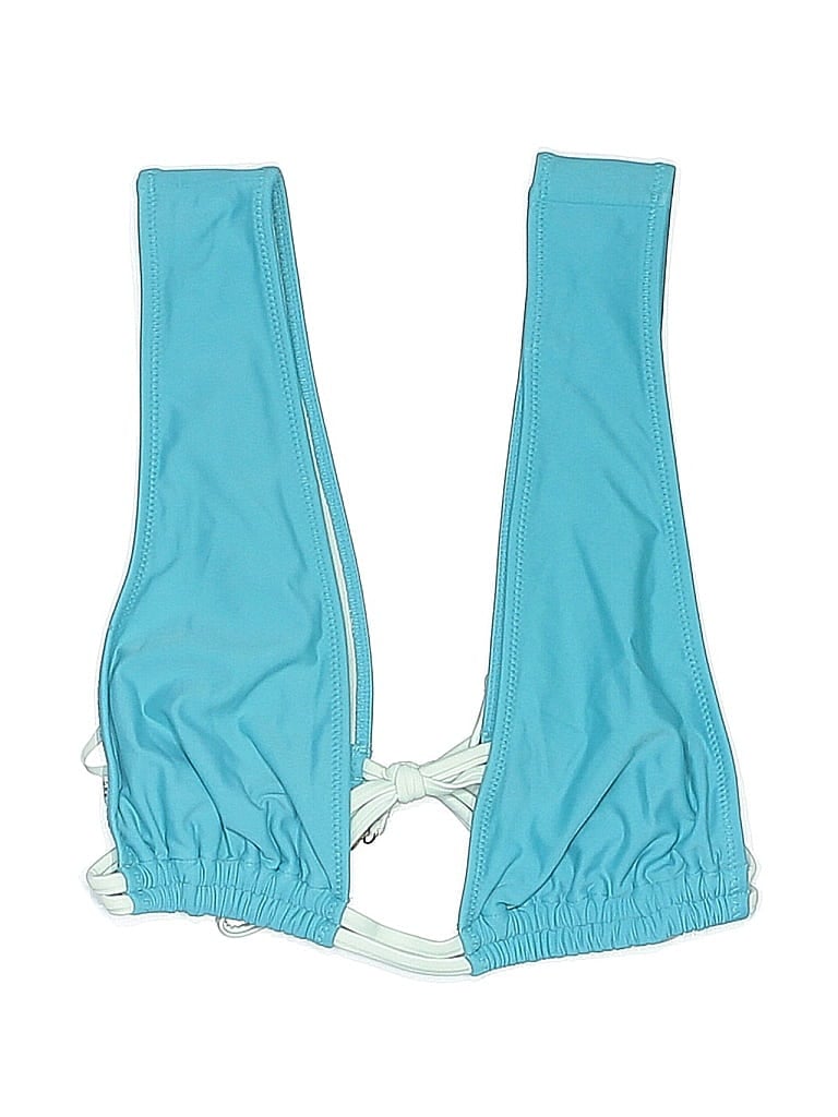 Pre-owned Aerie Swimsuit Top Blue Swimwear