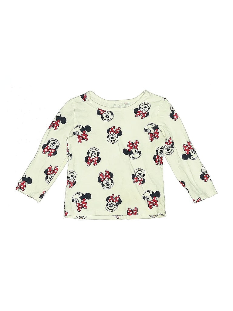 Disney Ivory Long Sleeve T-Shirt Size 12-18 mo - photo 1