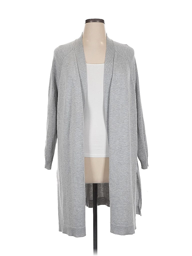 Pre-owned Verve Ami Cardigan Sweater In Gray