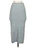 Club Monaco Solid Gray Casual Skirt Size XS - photo 2