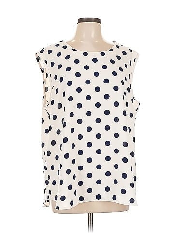 Anne Klein Sleeveless Blouse (view 1)