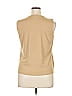 Jones Studio Tan Sleeveless Blouse Size L - photo 3