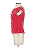 Nanette Lepore 100% Polyester Red Short Sleeve Blouse Size 4 - photo 5
